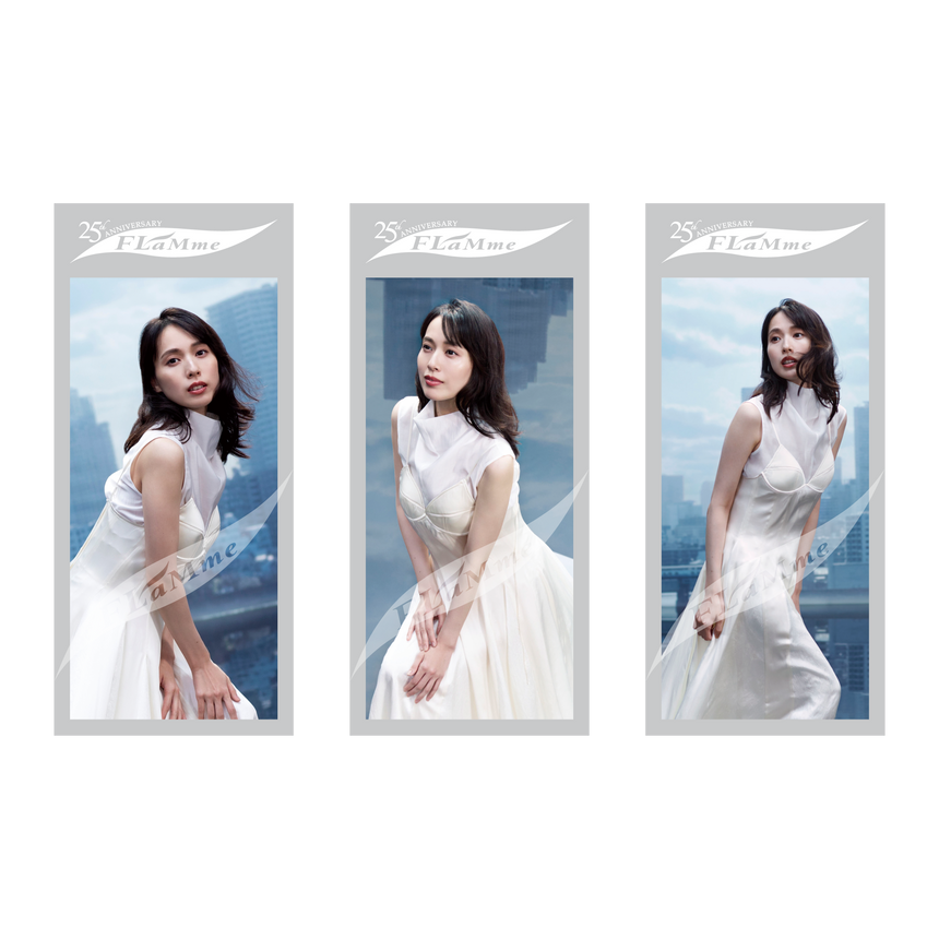 戸田恵梨香☆FLaMme 25th Anniversary フォトステッカー3枚組
